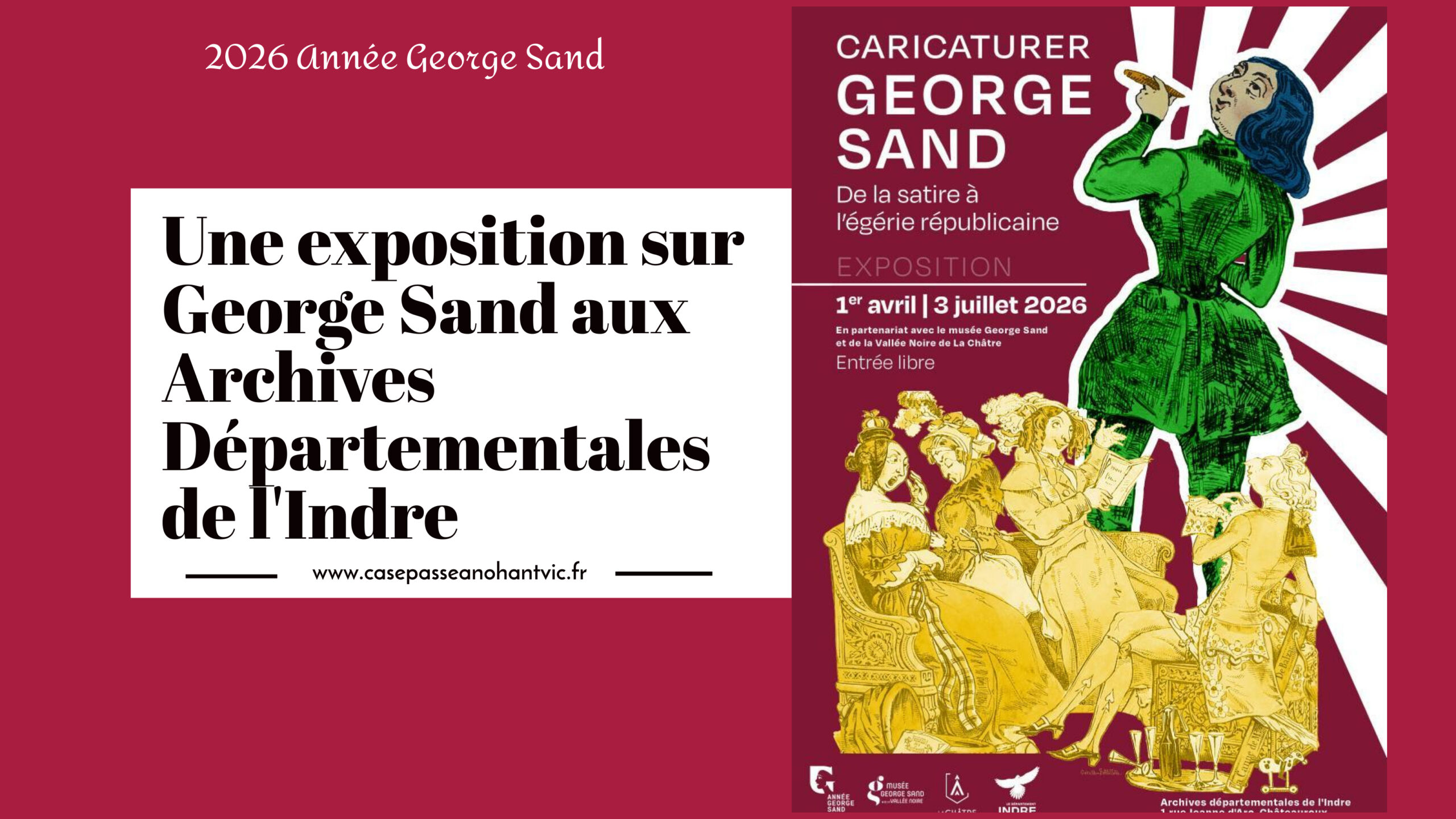 Une exposition sur George Sand