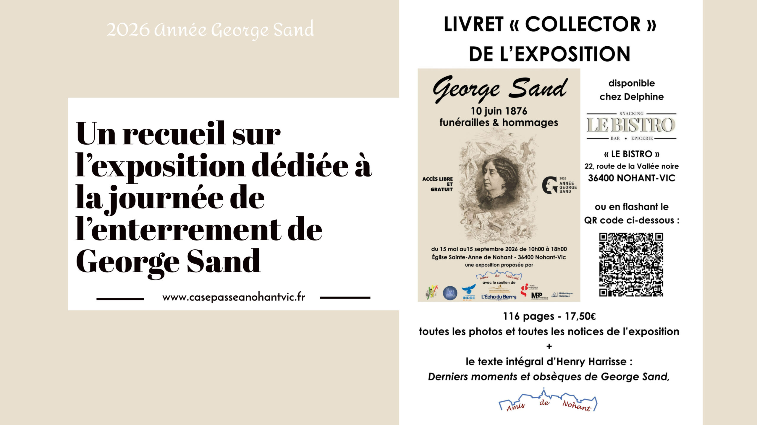 Receuil entrerrement George Sand