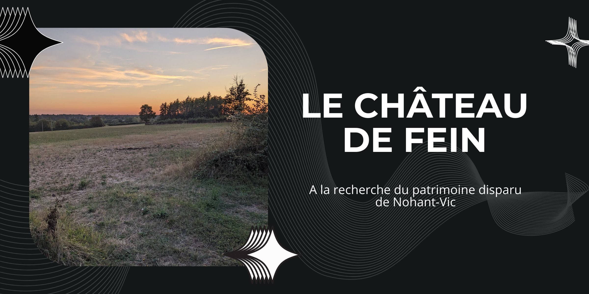 Chateau de Fein à Nohant-Vic