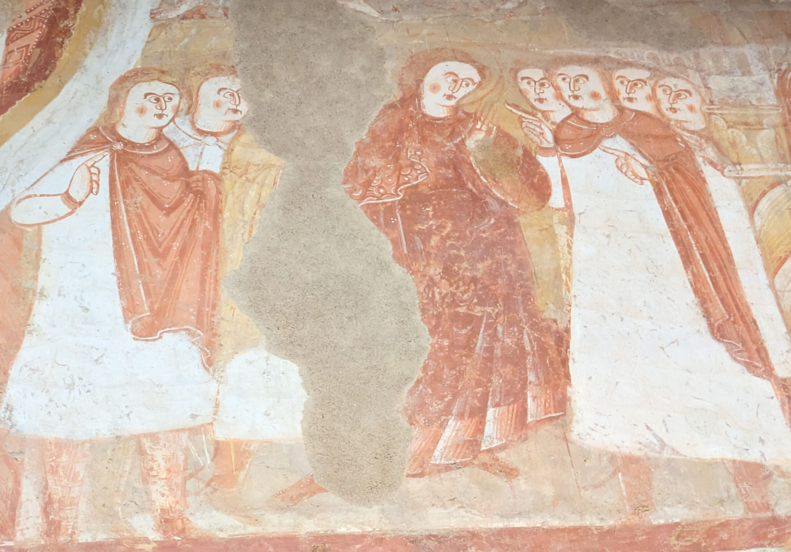 La mise en accusation - Fresques de Vic