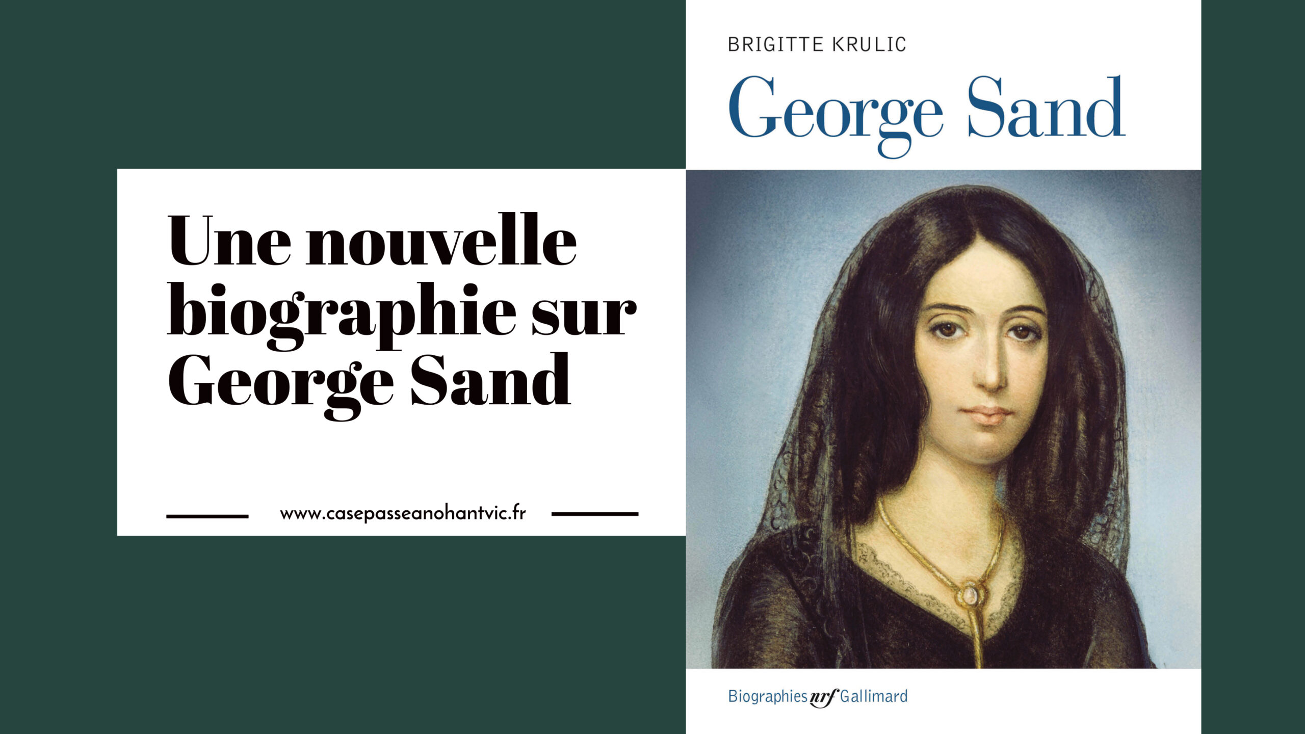 Nouvelle Biographie de George Sand