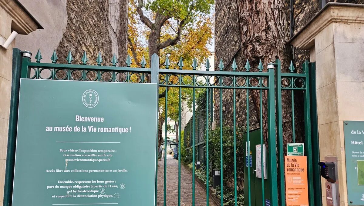 L'entrée du Musée de la Vie Romantique © Radio France - David Kolski