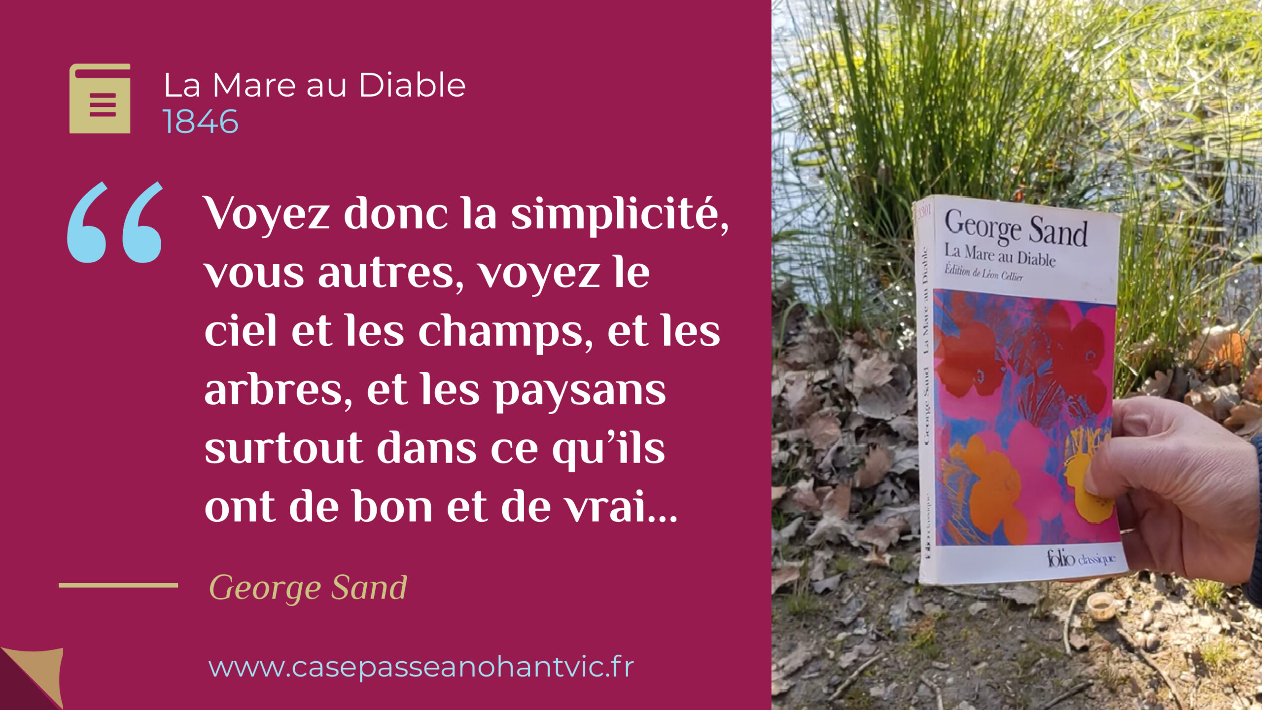 A la recherche de La Mare au Diable