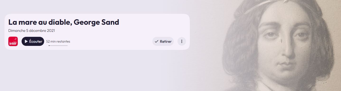 La Mare au Diable dans Livres et Châtiment