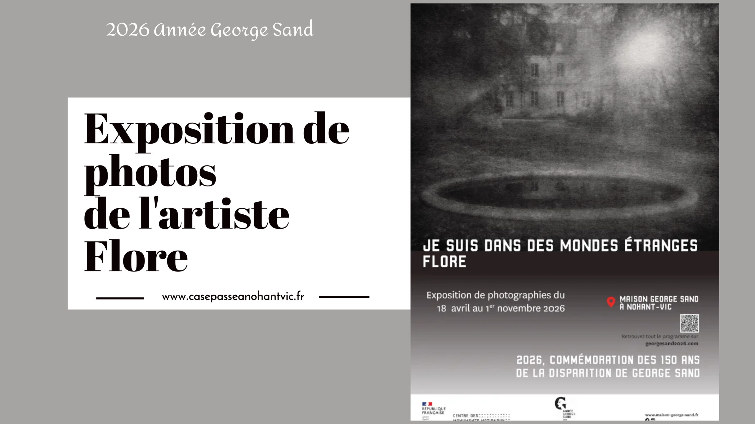 Exposition Flore à Nohant